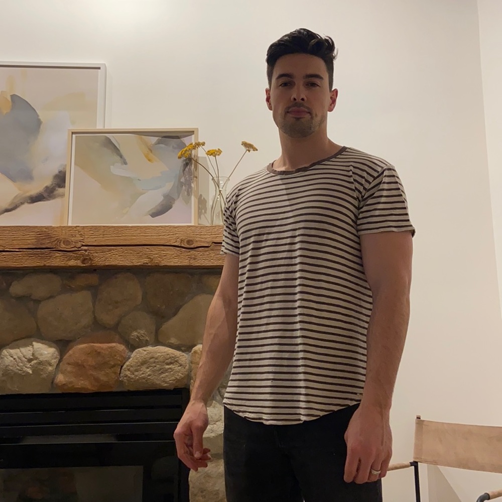 Men’s Striped Tee